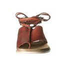 Incaltaminte Femei Free People Leigh Hill Footbed Sandal Aurora Red