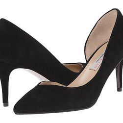 Incaltaminte Femei Chinese Laundry Oracle DrsquoOrsay Pump Black Kid Suede