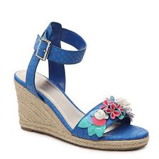 Incaltaminte Femei Impo Term Wedge Sandal Blue Multi