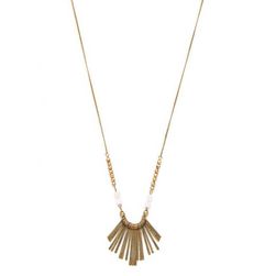 Bijuterii Femei Forever21 Matchstick Pendant Necklace Gold