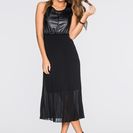 Rochie midi cu pliseuri 