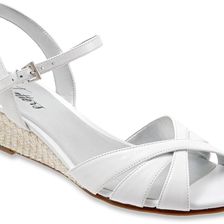 Trotters Mickey White Soft Dull Leather