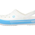 Incaltaminte Femei Crocs Crocband II5 Clog WhiteElectric Blue