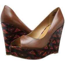 Nine West Audora Brown Leather