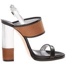 Incaltaminte Femei DSQUARED2 Sandal Cuoio Argento Ayers Nappa