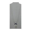 Bijuterii Femei Obey Savant Necklace Antiqued White Gold