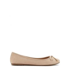 Incaltaminte Femei Forever21 Faux Suede Ballet Flats Taupe