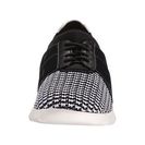 Incaltaminte Femei Calvin Klein Wisteria BlackWhite Stretch KnitLeather