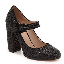 Incaltaminte Femei Mix No 6 Asuviel Glitter Pump Black