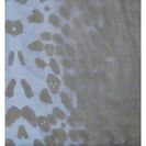Accesorii Femei Alexander McQueen Blue Mixed Print Silk Scarf Blue Black