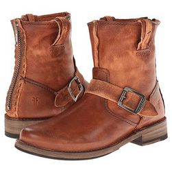 Incaltaminte Femei Frye Vicky Artisan Back Zip Whiskey Tumbled Full Grain