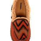 Incaltaminte Femei SOREL Tremblant Blanket II Faux Fleece Lined Moccasin SANGUINE