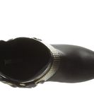 Incaltaminte Femei Just Cavalli Low Heel Bootie with Gold Hardware Black