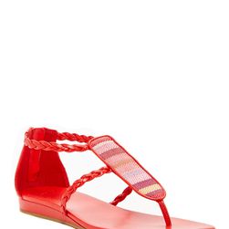 Incaltaminte Femei Cole Haan Abbe Thong Toe Sandal RED-CMBO S