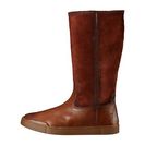 Incaltaminte Femei Frye Gemma Tall Shearling Cognac Soft Vintage LeatherOiled Suede