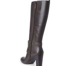 Incaltaminte Femei Nine West Dark Brown Skylight Extended Calf Tall Boots Dark Brown