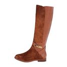 Incaltaminte Femei Aerin Matilda CognacCaramel Washed SuedeCalf