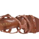 Incaltaminte Femei LAUREN Ralph Lauren Hilda Polo Tan Burnished Vachetta