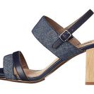 Incaltaminte Femei Hush Puppies Molly Malia Navy Scratched Leather