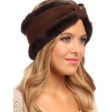 Accesorii Femei UGG Carter Headband Chocolate