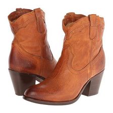 Incaltaminte Femei Frye Tabitha Pull On Short Cognac Washed Antique Pull Up