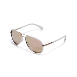 Accesorii Femei GUESS Mixed-Media Aviator Sunglasses white metallic