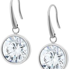 Michael Kors CZ Earrings Silver/Clear