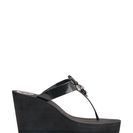 Incaltaminte Femei BCBGeneration Black Thank Platform Wedge Thong Sandals Black