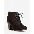 Incaltaminte Femei CheapChic Tied Down Bootie Black