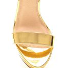 Incaltaminte Femei CheapChic Socialite Life Metallic Platform Heels Gold