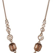 Givenchy Crystal Square Frontal Necklace BG-SILK