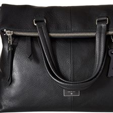 Fossil Dawson Fold-Over Tote Black