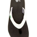 Incaltaminte Femei Sanuk Yoga Serenity 4 Zigzag Flip Flop WHT