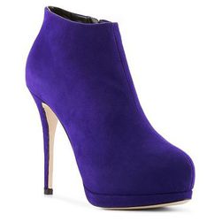 Incaltaminte Femei Giuseppe Zanotti Suede Platform Bootie Blue