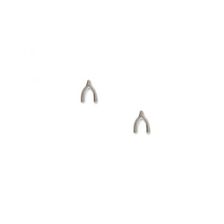 Bijuterii Femei Forever21 Wishbone Studs Silver