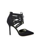 Incaltaminte Femei GUESS Shay Lace-Up Heels black
