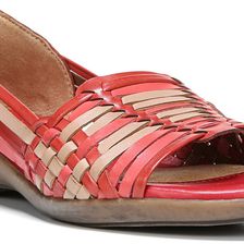 Naturalizer Nerissa Red/Coral/Ginger Snap Leather
