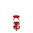 Incaltaminte Femei Forever21 Faux Suede Ankle Strap Sandals Red