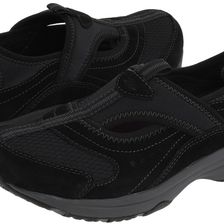 Easy Spirit Treasured Black Multi Suede