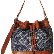 The Sak Ukiah Small Drawstring Blue Diamond
