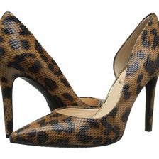 Jessica Simpson Claudette Natural Leopard Snake Print Fabric