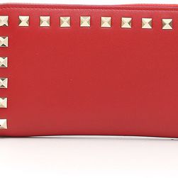 Valentino Garavani Zip-Around Wallet ROSSO