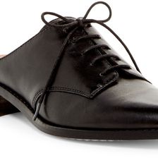 Pour La Victoire Felix Slip-On Oxford BLACK LEATHER