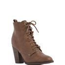 Incaltaminte Femei CheapChic Complete Me Faux Leather Booties Tan