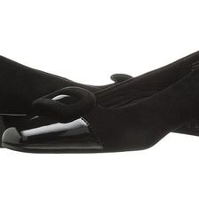 Incaltaminte Femei David Tate Retro Black Kid SuedePatent
