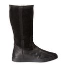 Incaltaminte Femei Frye Gemma Tall Shearling Black Soft Vintage LeatherOiled Suede