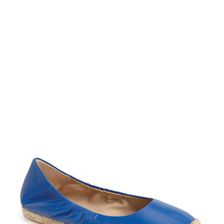 Incaltaminte Femei Via Spiga Arnelia Leather Espadrille Flat COBALT