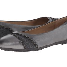 Easy Spirit Arielle Dark Pewter/Dark Grey Leather
