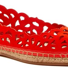 Via Spiga Bellerose Laser-Cut Flat MING RED