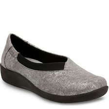 Incaltaminte Femei Clarks Sillian Jetay Slip-On Silver Metallic